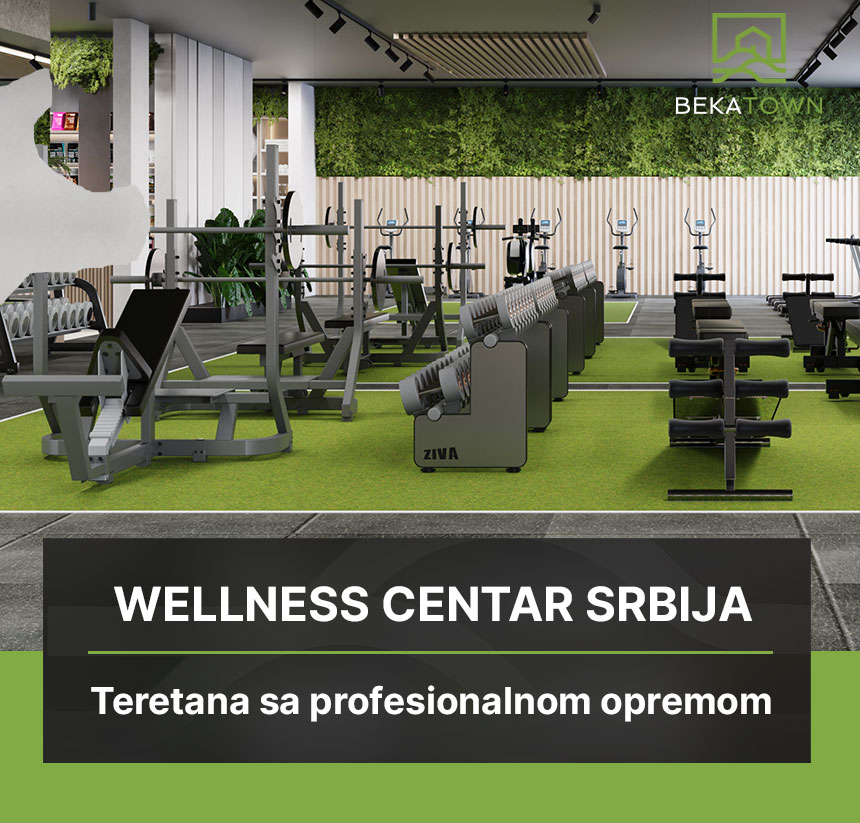 Wellness centar Srbija BEKATOWN - profesionalna teretana sa vrhunskom opremom u najvećem spa centru i wellness hotel kompleksu sa porodičnim sadržajima u Aranđelovcu
